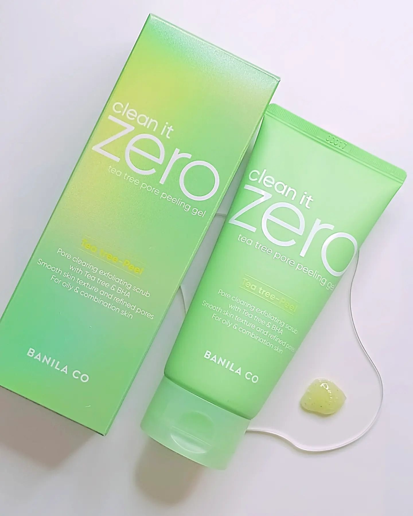 CLEAN IT ZERO TEA TREE PORE PEELING GEL - BANILA CO