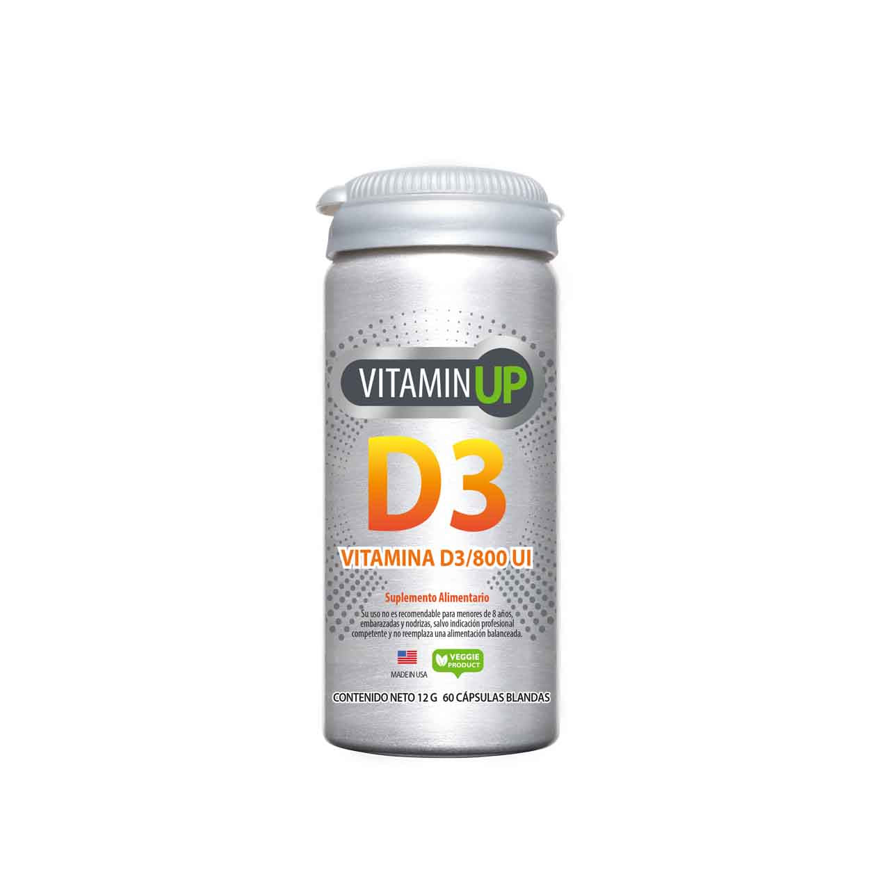 VITAMIN UP VITAMINA D3 800 UI CAP X 60