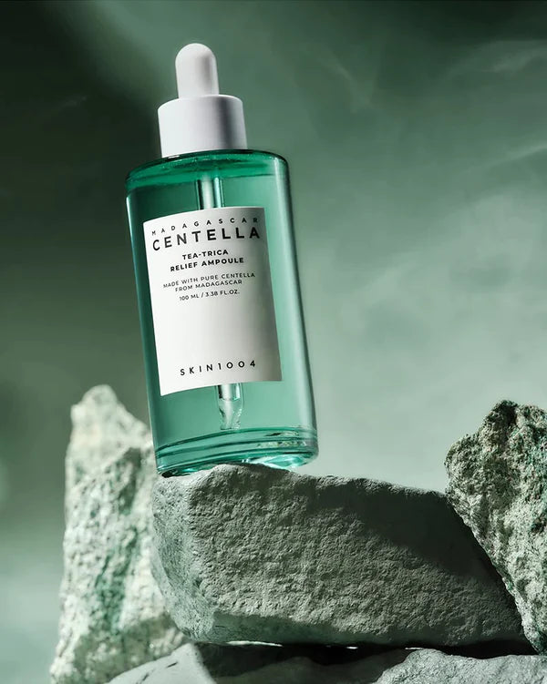 MADAGASCAR CENTELLA TEA TRICA RELIEF AMPOULE 100ML - SKIN1004