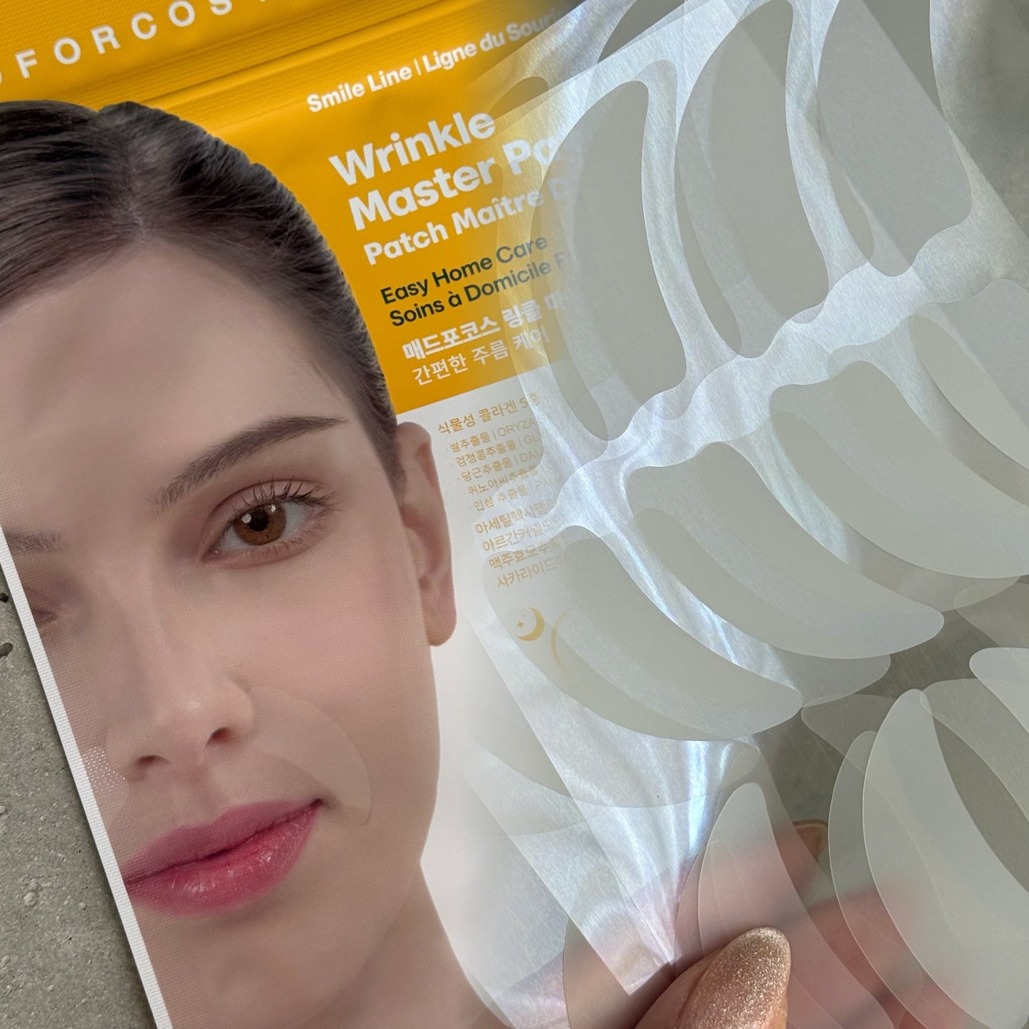 WRINKLE MASTER PATCH SMILE LINE - MADFORCOS