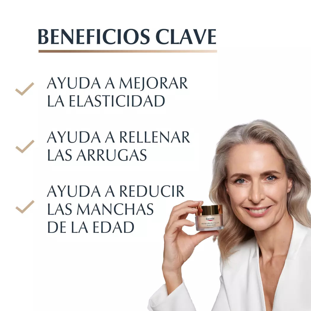 EUCERIN ELASTICITY+FILLER CREMA FACIAL DE DIA FPS15 50ML