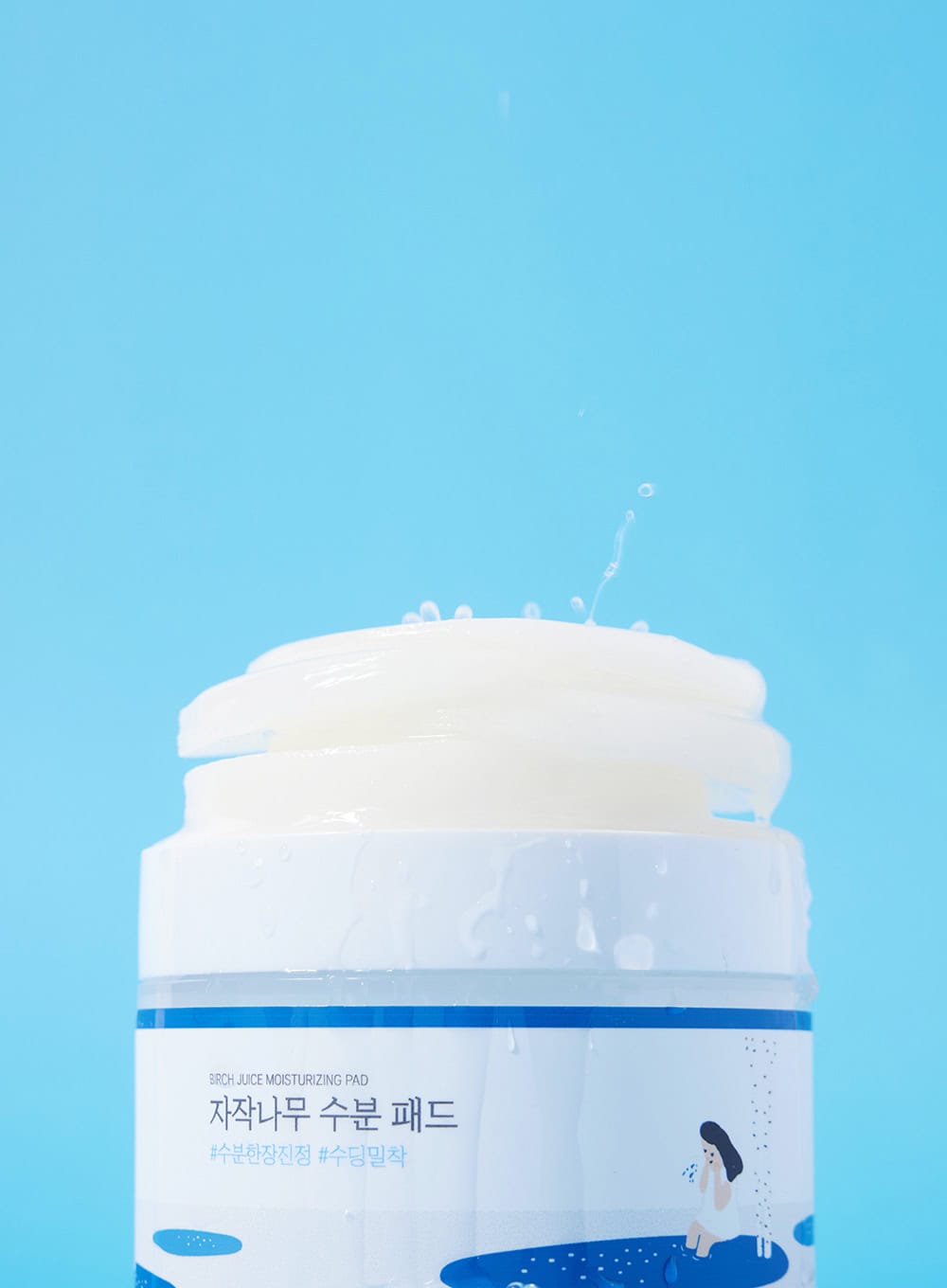 BIRCH JUICE MOISTURIZING PAD (80EA) - ROUND LAB