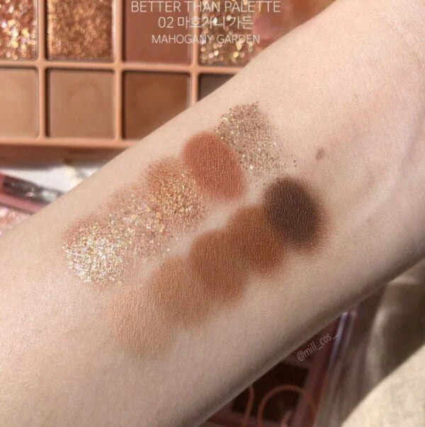 BETTER THAN PALETTE 02 MAHOGANY GARDEN - ROM&ND