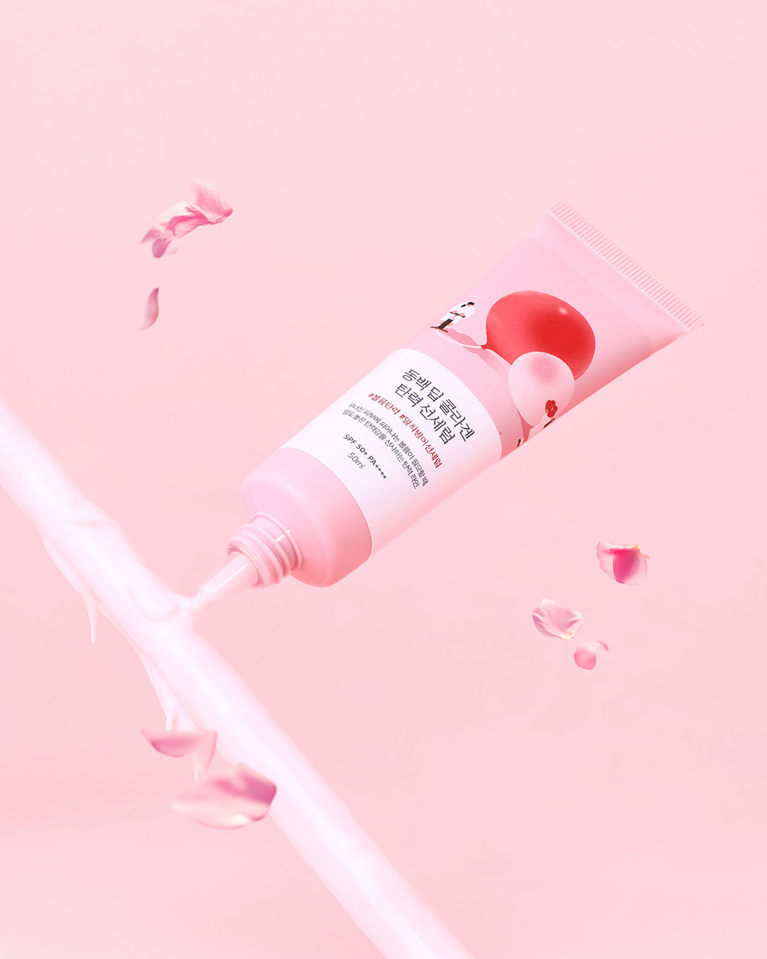 CAMELLIA DEEP COLLAGEN FIRMING SUN SERUM - ROUND LAB