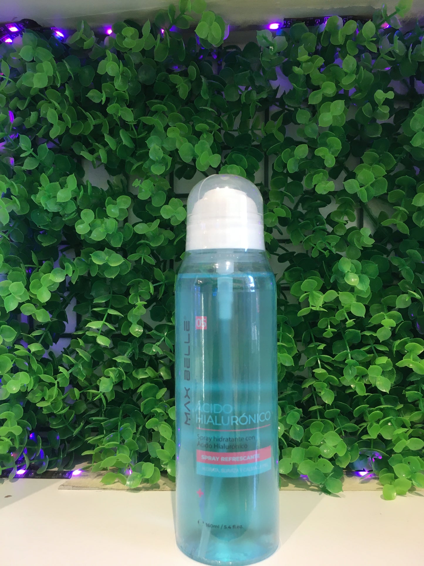 SPRAY FACIAL HIDRATANTE DE ÁCIDO HIALURONICO - MAX BELLE