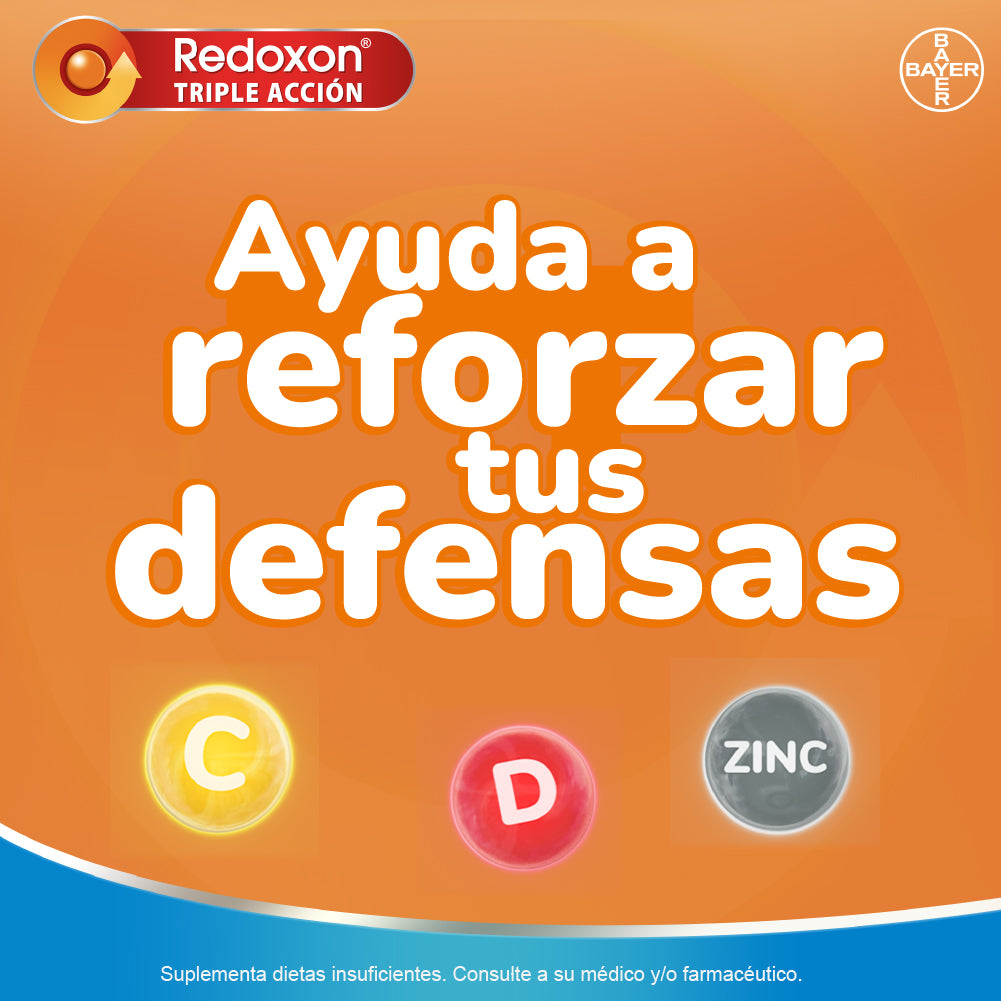 VITAMINA C TRIPLE ACCION TAB EFE X 20 UND GERMAN