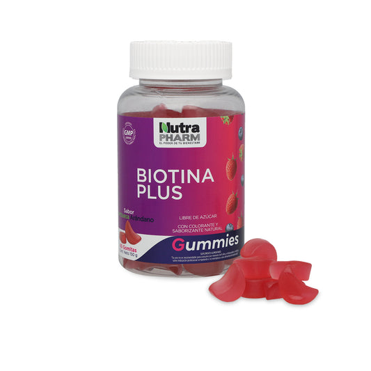 BIOTINA PLUS GUMMI X 60 UND NUTRAPHARM