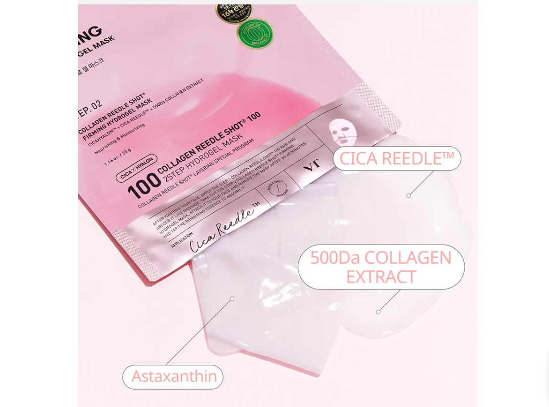 COLLAGEN REEDLE SHOT 100 2STEP MASK - VT