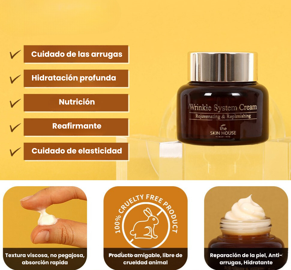 WRINKLE SYSTEM CREAM 50ML - THE SKIN HOUSE