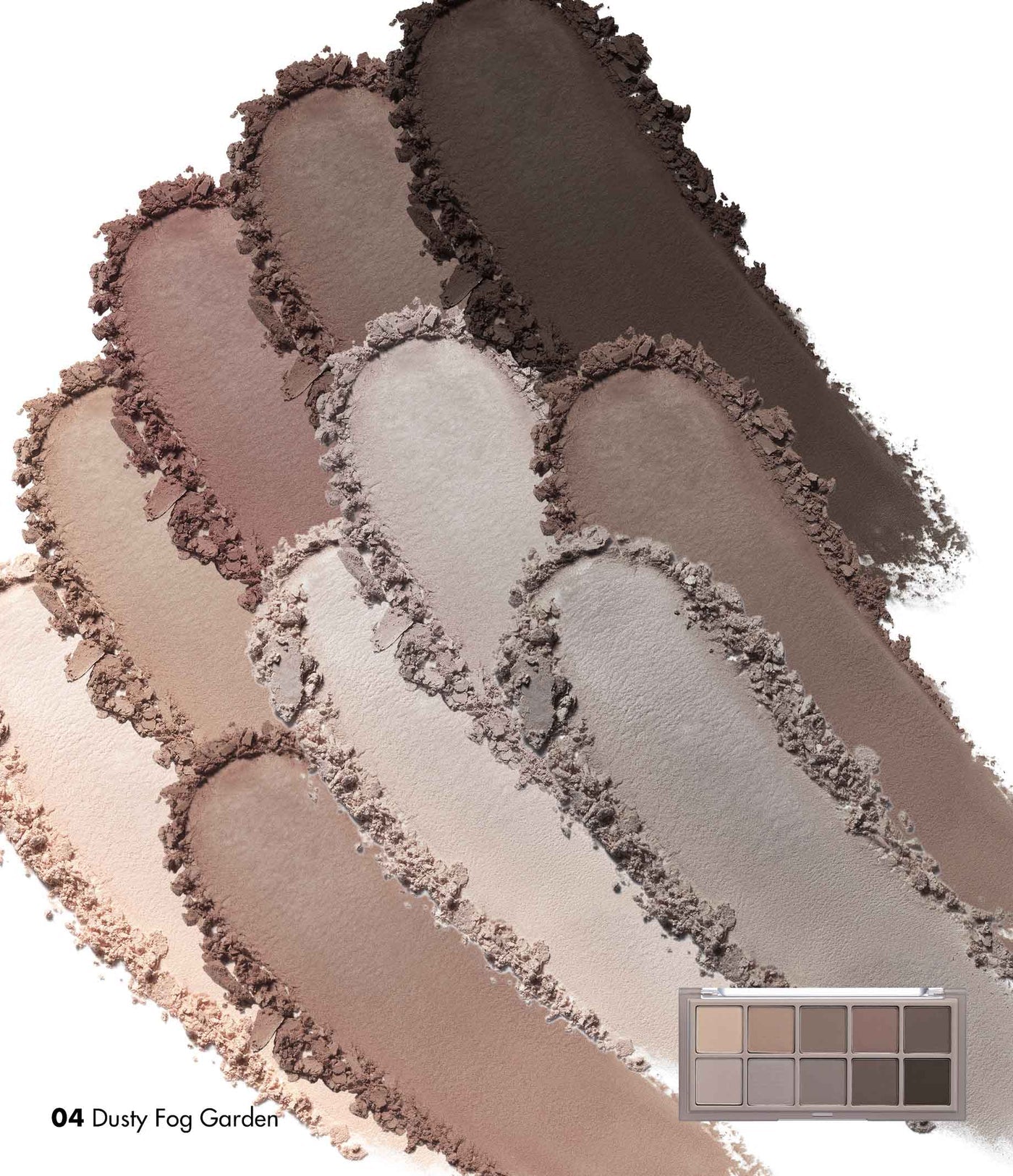 BETTER THAN PALETTE 04 DUSTY FOG GARDEN - ROM&ND