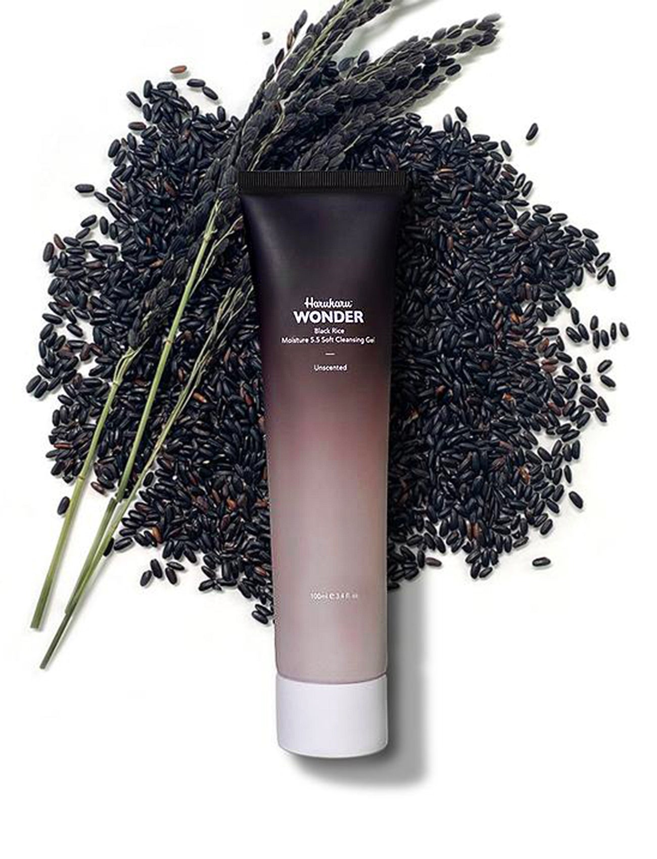 BLACK RICE MOISTURE 5,5 SOFT CLEANSING FOAM - HARUHARU WONDER