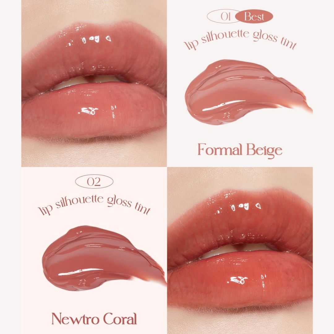 LIP SILHOUETTE GLOSS TINT 02 NEWTRO CORAL - I'M MEME