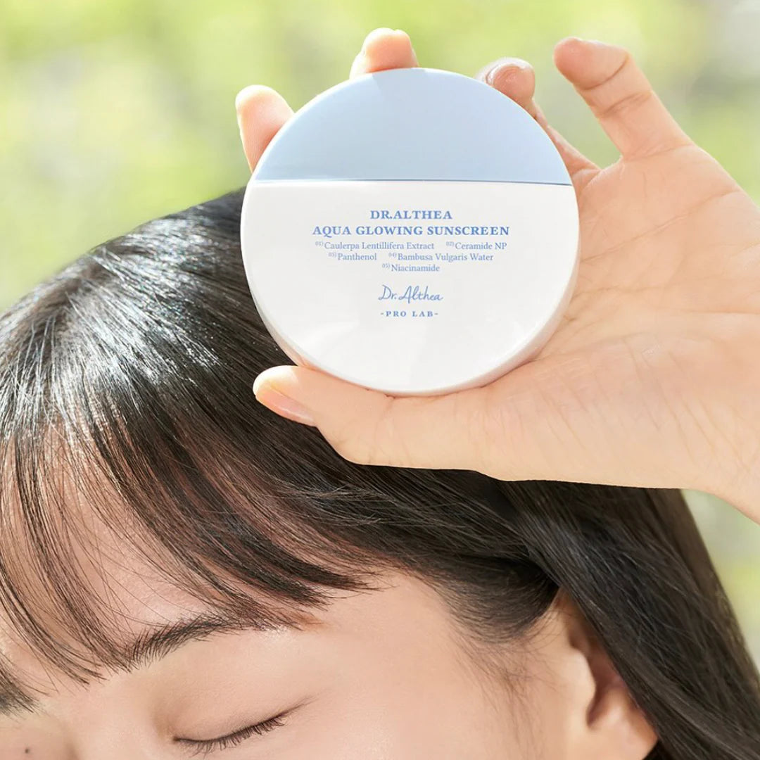 AQUA GLOWING SUN SCREEN - DR ALTHEA