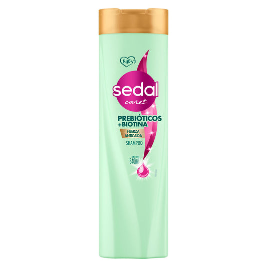 SEDAL SHAMPOO PREBIOTICOS + BIOTINA (ANTICAÍDA) 340ML