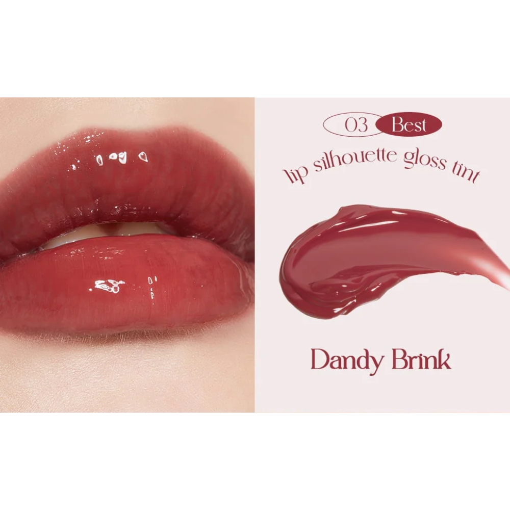 LIP SILHOUETTE GLOSS TINT 03 DANDY BRICK - I'M MEME