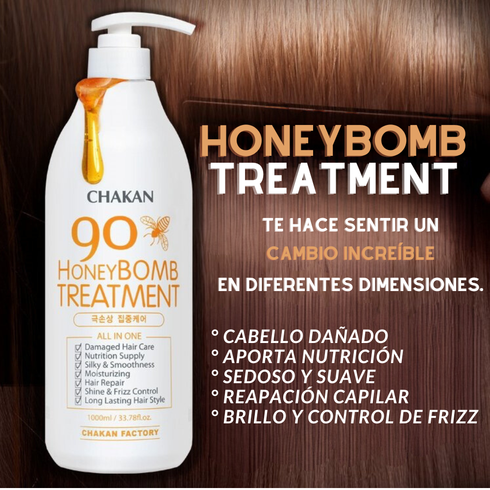 HONEY BOMB TREATMENT 1000 ML - CHAKAN