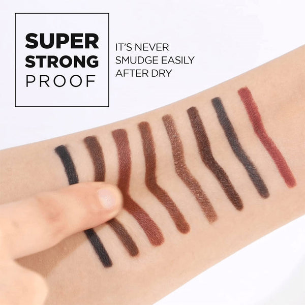 POWERPROOF SUPER SLIM EYELINER BK02 ASH BLACK - THE SAEM