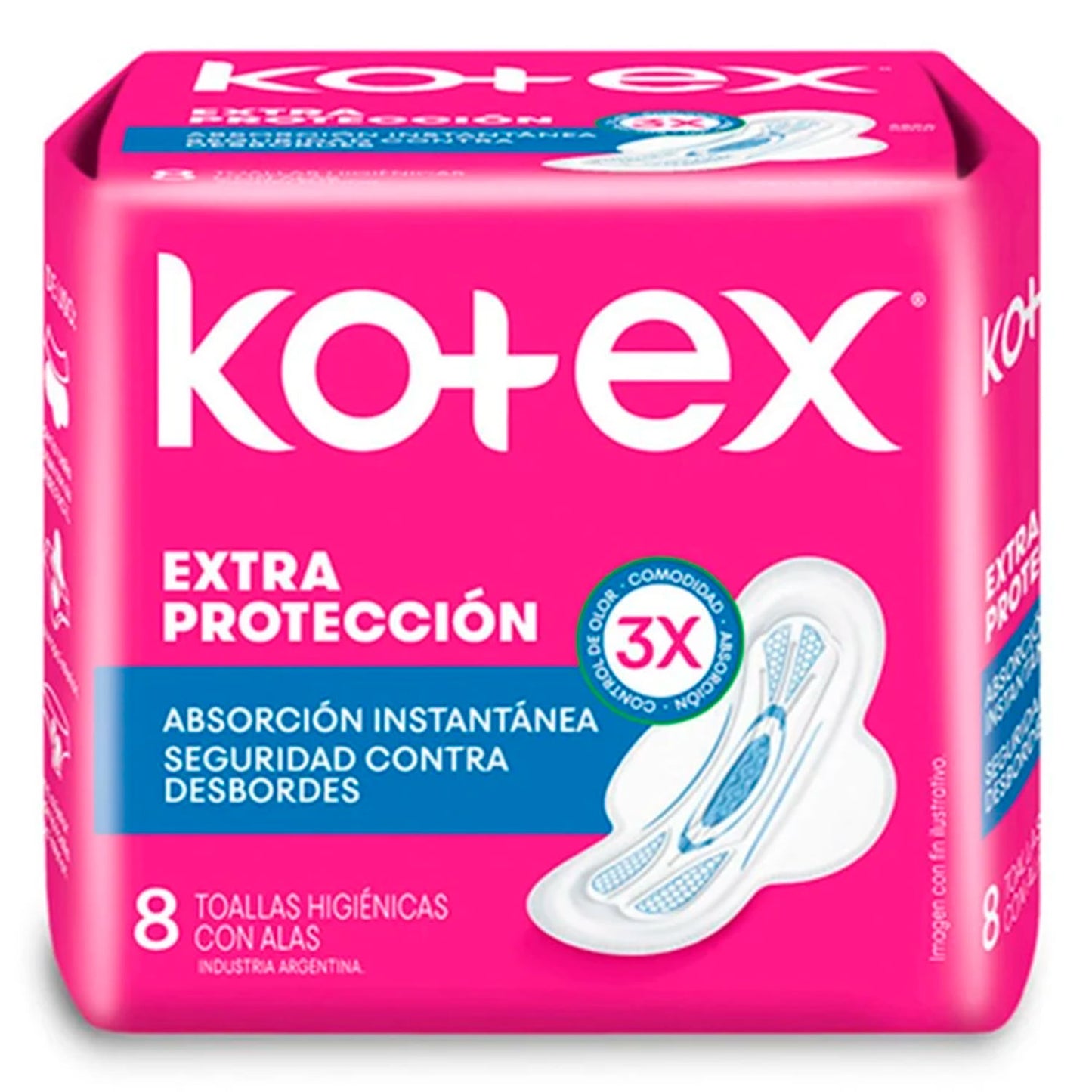 KOTEX NORMAL TELA C/A TOA X 8