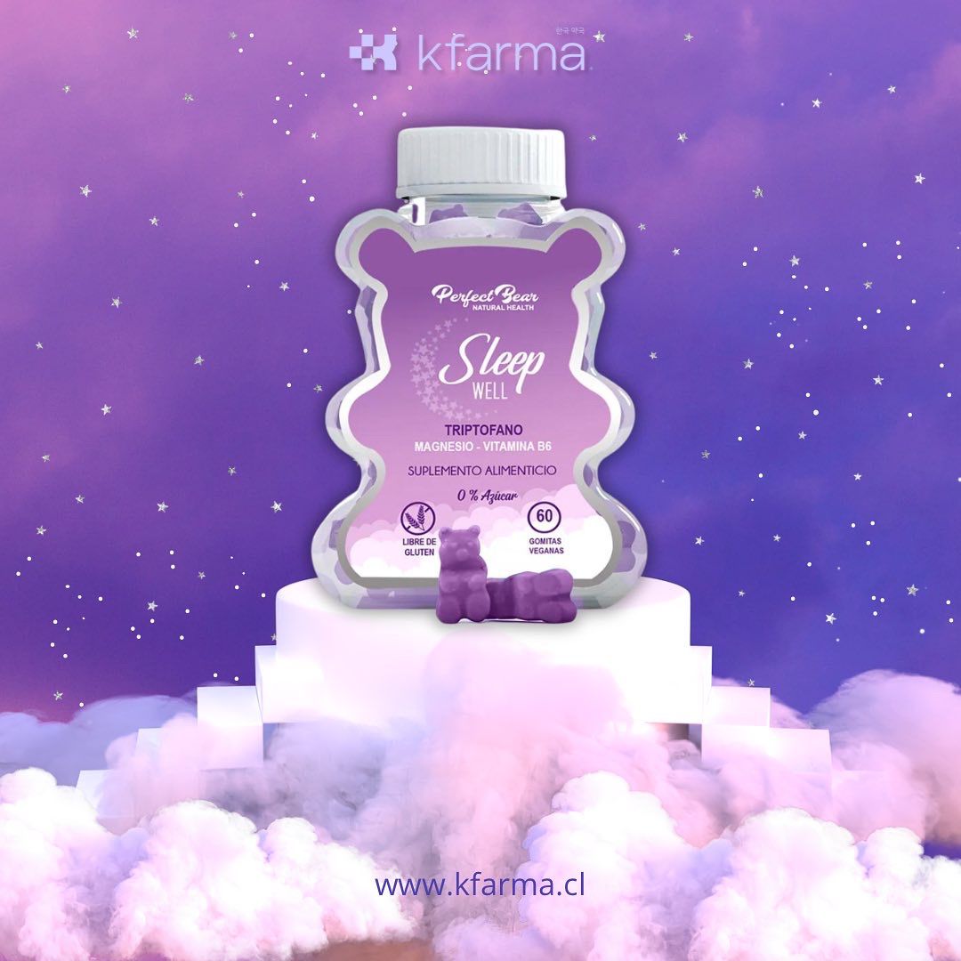 SLEEP WELL (60 GOMITAS/VEGANAS/0% AZUCAR) - PERFECT BEAR