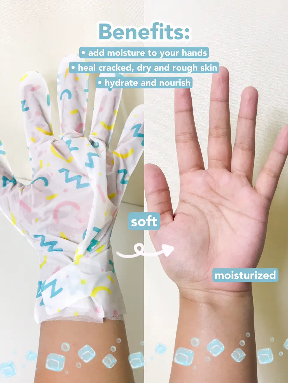 MILKY MOISTURE HAND MASK - MADFORCOS