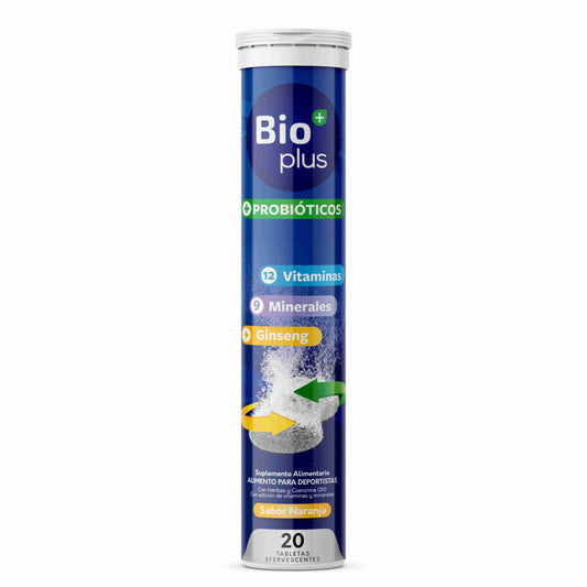 BIO PLUS PROBIOTICOS MULTIVITAMINICO + GINSENG TAB EFE X 20
