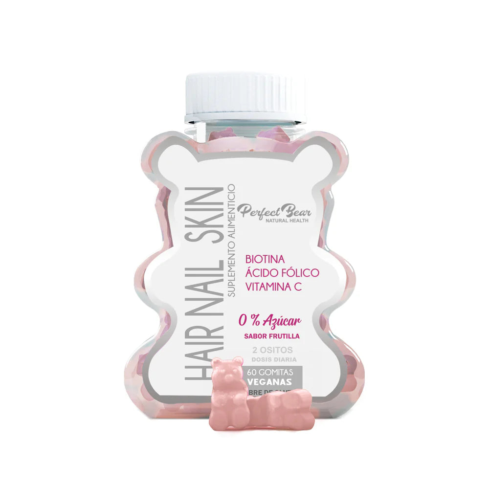 HAIR NAIL SKIN GOMITAS X 60 UND - PERFECT BEAR