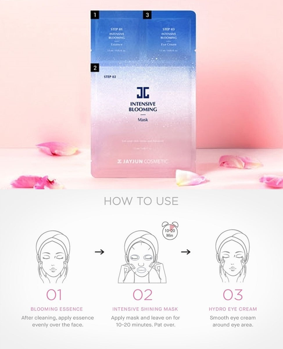 INTENSIVE SHINNING MASK 3 STEP - JAYJUN