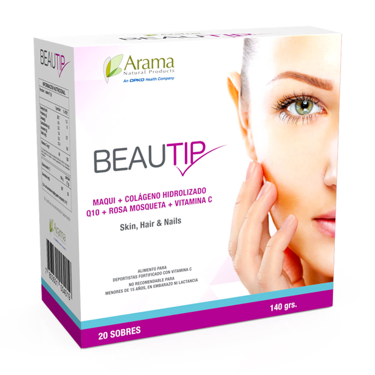 BEAUTIP SBR 7 GR X 20 (COLAG MAQUI ROS MOSQ) - ARAMA