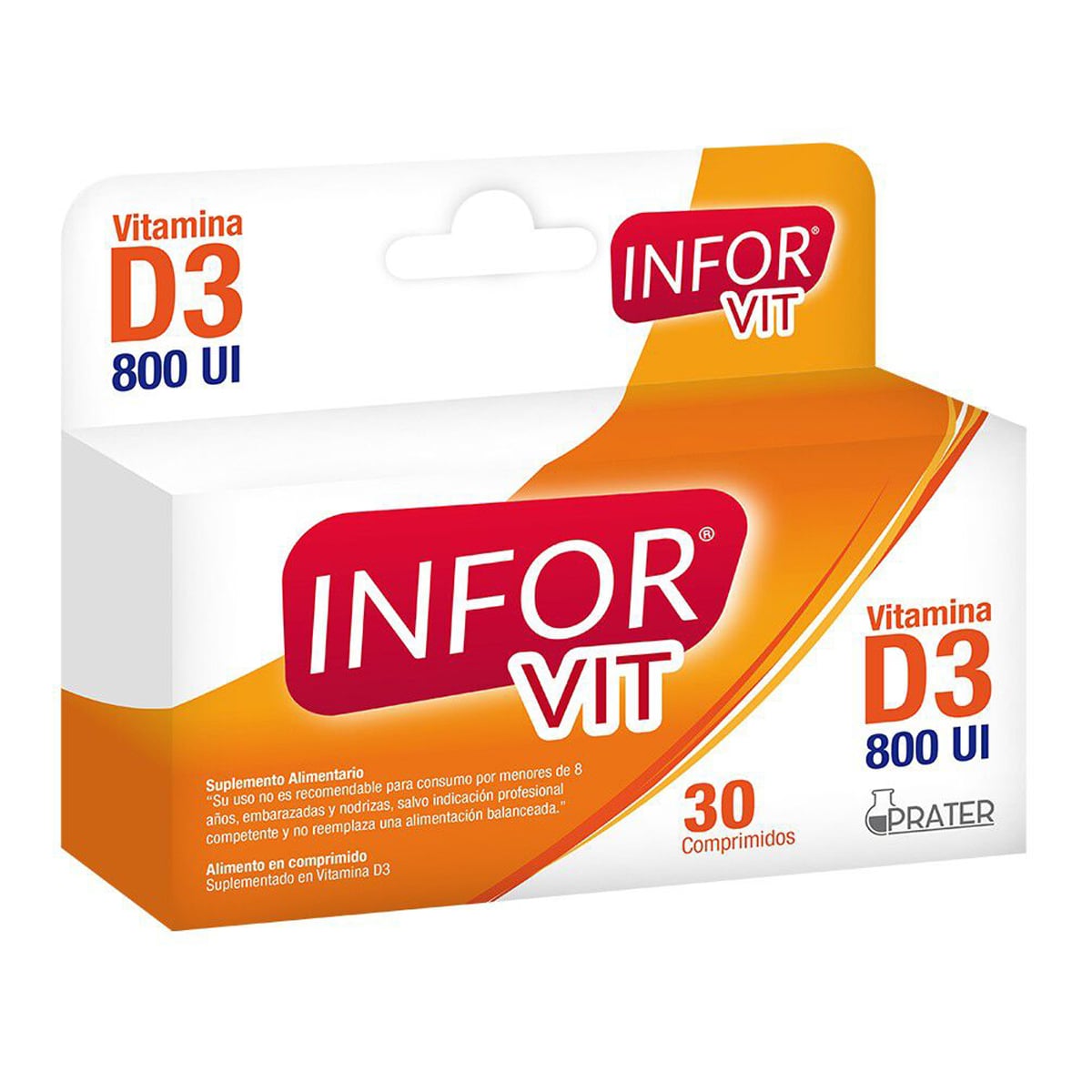 INFOR VIT VITAMINA D COM X 30