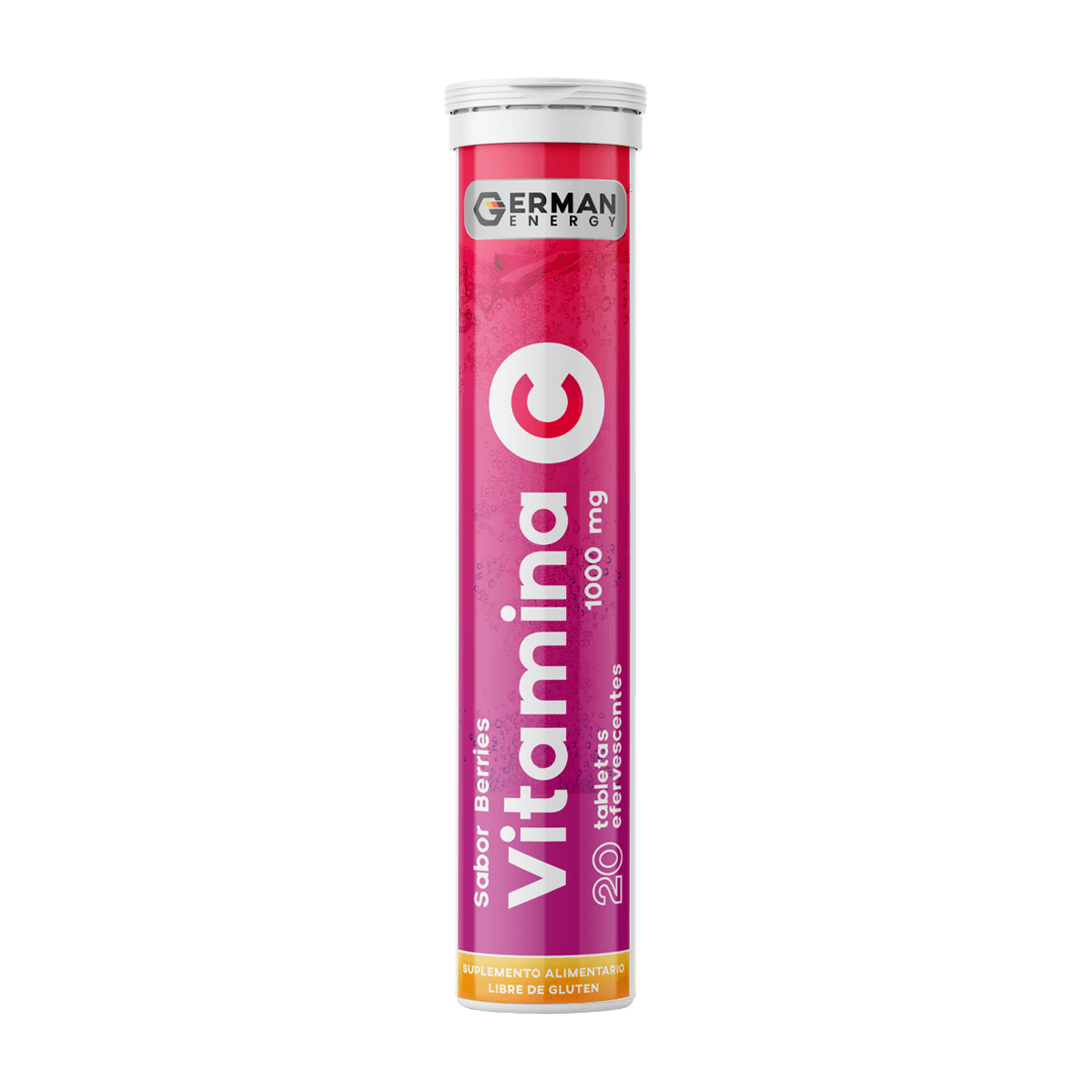 VITAMINA C TAB EFE 1000 MG BERRIES X 20 UND - GERMAN ENERGY