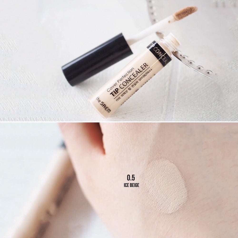 COVER PERFECTION TIP CONCEALER 0.5 ICE BEIGE - THE SAEM