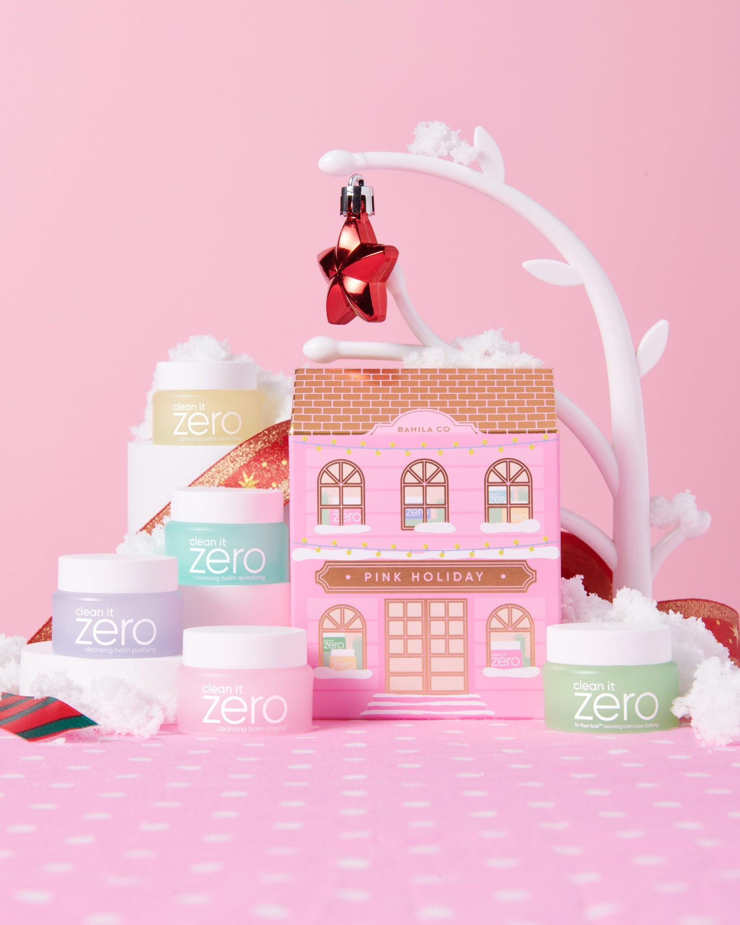 CLEAN IT ZERO PINK WONDERLAND SET - BANILA CO