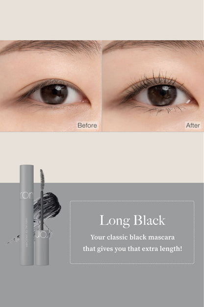 HAN ALL FIX MASCARA L01 LONG BLACK - ROM&ND