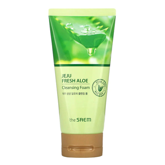 JEJU FRESH ALOE CLEANSING FOAM - THE SAEM