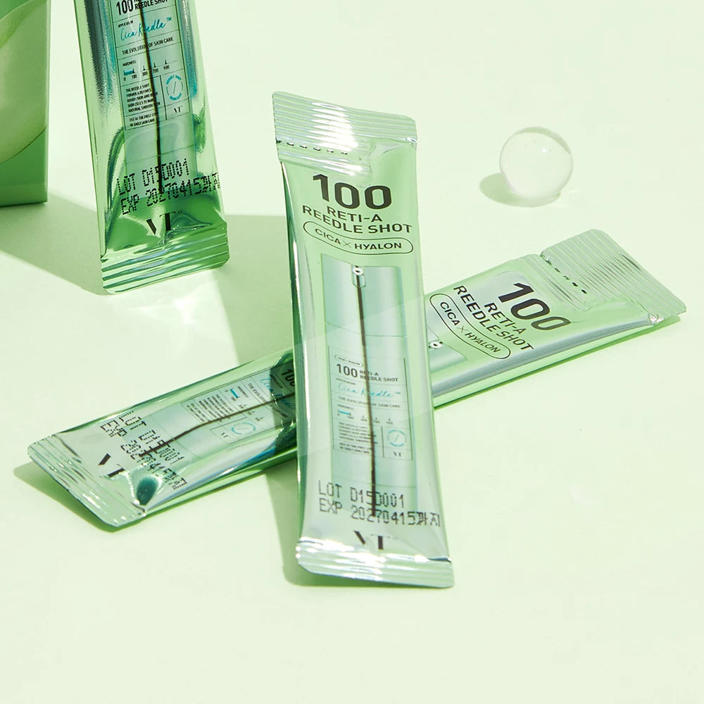 100 RETI-A REEDLE SHOT POUNCH 10EA - VT COSMETICS