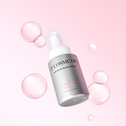 RETINOL COLLAGEN PINK MICRO BUBBLE SERUM - VT COSMETICS