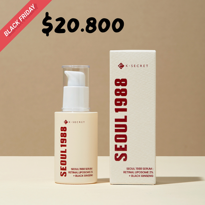 SEOUL1988 SERUM: RETINAL LIPOSOME 2% + BLACK GINSEMG - KSECRET