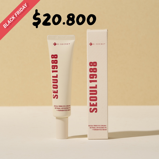 SEOUL 1988 RETINAL LIPOSOME 4% + FERMENTED BEAN EYE CREAM - KSECRET