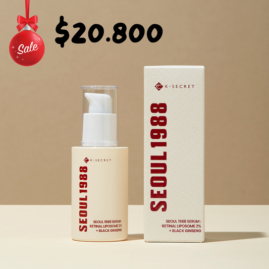 SEOUL1988 SERUM: RETINAL LIPOSOME 2% + BLACK GINSEMG - KSECRET