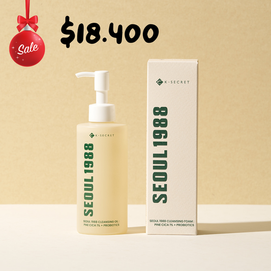 SEOUL1988 CLEANSING OIL: PINE CICA 1% + PROBIOTICS - KSECRET