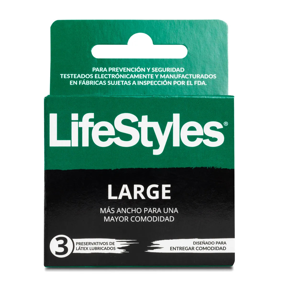 PRESERV LIFESTYLES LARGE X 3 (DM)