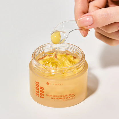SEOUL 1988 CAPSULE CREAM : NIACINAMIDE 5% + YUJA - KSECRET