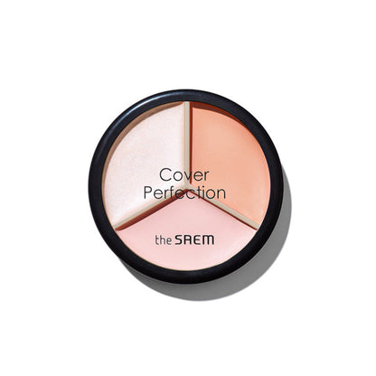 COVER PERFECTION TRIPLE POT CONCEALER 05 DARK UP BEIGE - THE SAEM