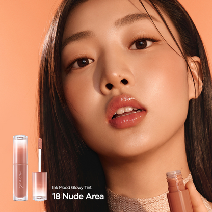 INK MOOD GLOWY TINT 018 NUDE AREA - PERIPERA