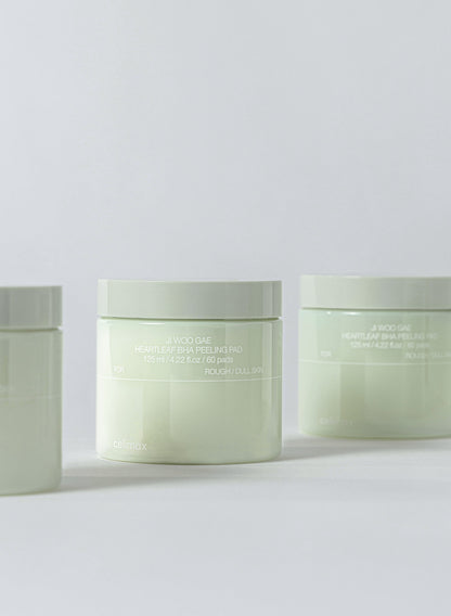 JI WOO GAE HEARTLEAF BHA PEELING PAD 60PADS - CELIMAX