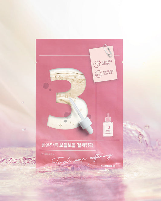 TINGLE PORE SOFTENING SHEET MASK (N3) - NUMBUZIN