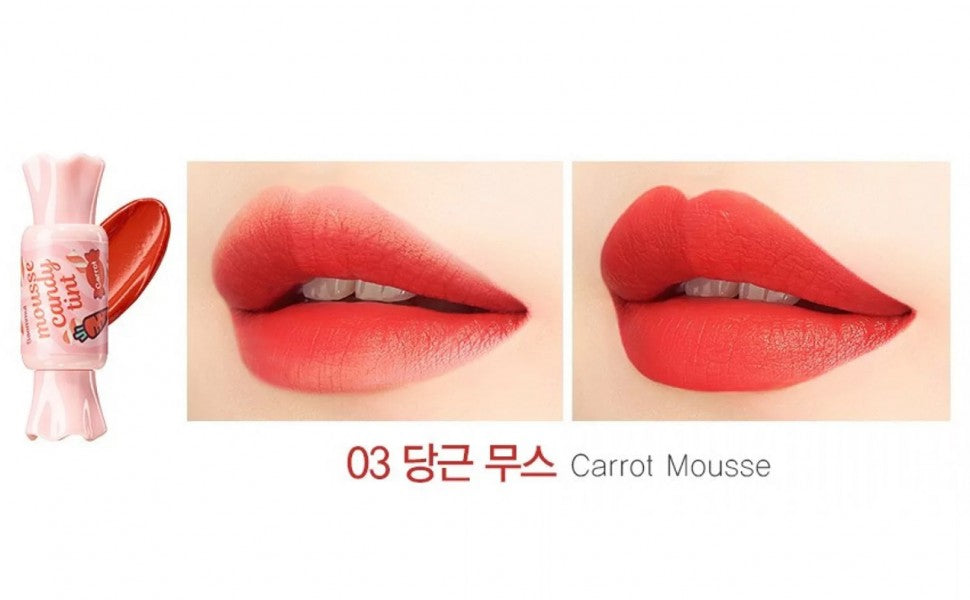 CANDY LIP TINT MOUSSE 03 CARROT - THE SAEM