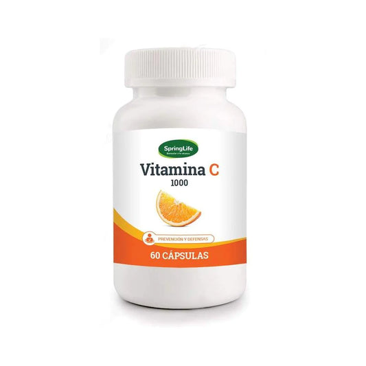 Vitamina C 1000 MG 60 comprimidos spring life