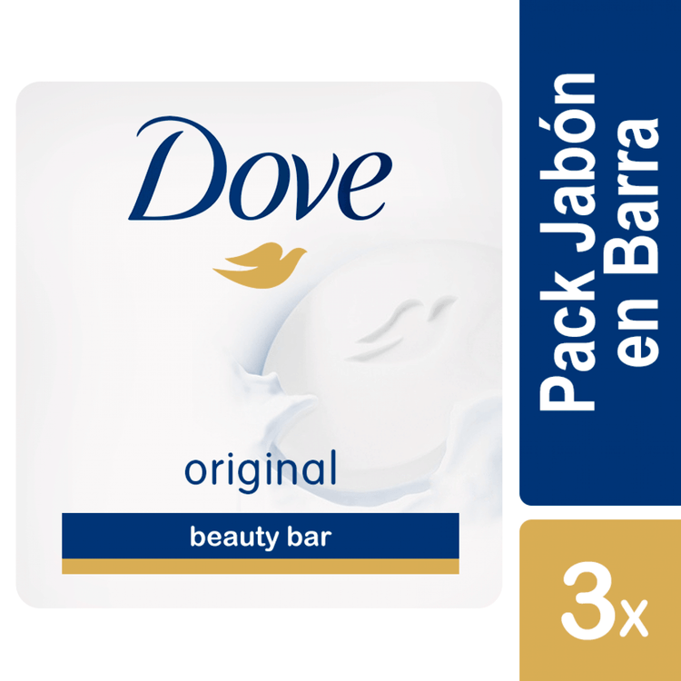 DOVE JABON 90 GRAMOS PACK CONVENIENTE X 3