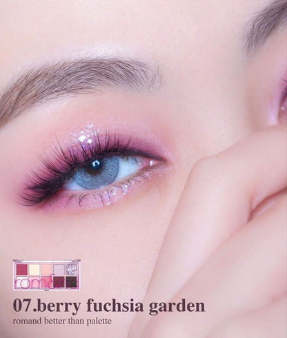 BETTER THAN PALETTE 07 BERRY FUCHSIA GARDEN - ROM&ND